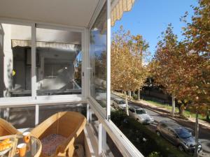 Balkón nebo terasa v ubytování Apartment Celio I by Interhome