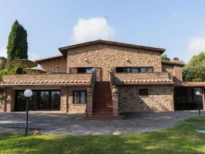 a large stone house with a large yard at Villa Villa Valentina by Interhome in Pisciarelli