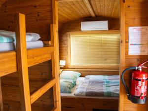 En eller flere senge i et værelse på Holiday Home Kemp Stříbrný rybník-4 by Interhome