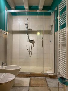 Koupelna v ubytování EDERA dei Guatto
