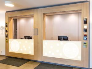 Vstupní hala nebo recepce v ubytování B&B Hotel Hamburg-Wandsbek