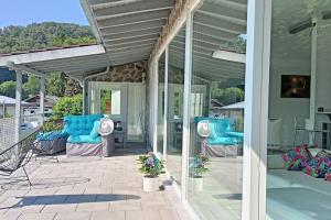 Patio nebo venkovní prostory v ubytování Ferienhaus Südschwarzwald