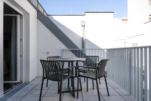 Ein Balkon oder eine Terrasse in der Unterkunft Numa Vienna Terra