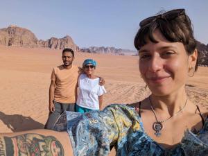 Hosté ubytování Shahrazad desert, Wadi Rum