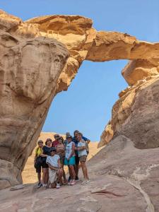 Hosté ubytování Shahrazad desert, Wadi Rum