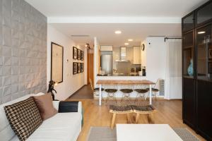 Kuchyň nebo kuchyňský kout v ubytování Modern apartment near Pl. España + 20 fotografií