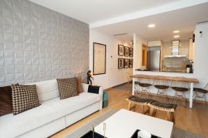 Posezení v ubytování Modern apartment near Pl. España