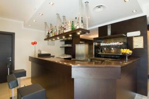 Köök või kööginurk majutusasutuses Hotel Maloia