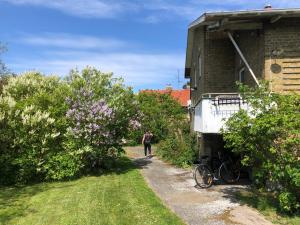Un jardín fuera de HEMMET Simrishamns vandrarhem och B&B