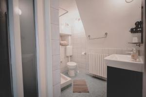 Koupelna v ubytování Bed & Breakfast Gabriella EXILLES