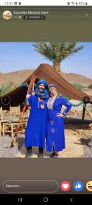 a picture of two people standing next to each other at Appartements de luxe à Al Mahdi in Dakhla