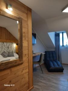 Posezení v ubytování Hotel Valle Pesio Ristorante