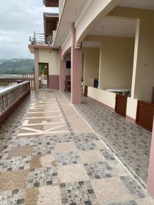 Balkón nebo terasa v ubytování Kellocks' Seaview Apartelle