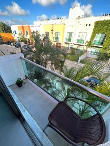 En balkong eller terrasse på Casa Spa Palmeras - Habitación Privada