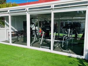 Fitness centrum a/nebo fitness zařízení v ubytování The Red Farm Relais & Spa