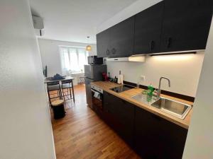 Appartement Climatisé / Centre-ville / 4 personnes tesisinde mutfak veya mini mutfak