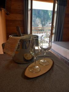 Nápoje v ubytování Hotel Valle Pesio Ristorante
