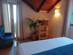 Uma cama ou camas num quarto em Fantatic Holiday House