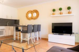 Kuchyňa alebo kuchynka v ubytovaní Villas y Apartamentos El Sultan