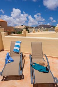 Balkón alebo terasa v ubytovaní Villas y Apartamentos El Sultan
