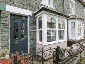 Bygningen som feriehuset ligger i