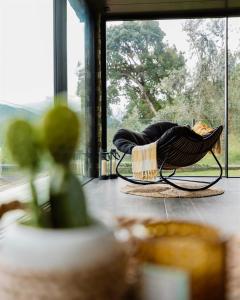 Posezení v ubytování Campos River House