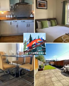 Η κουζίνα ή μικρή κουζίνα στο Edinburgh Street Home - Beautiful House with Free Parking and Wifi, Equipped with comfy furnitures