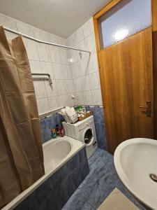 Vonios kambarys apgyvendinimo įstaigoje Apartman Lollita