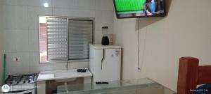 Μια τηλεόραση ή/και κέντρο ψυχαγωγίας στο Chalé do Bosco