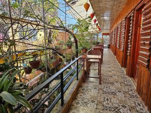 Balkón nebo terasa v ubytování Dang Khoa Garden Inn Homestay