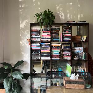 Knihovna v bed and breakfast