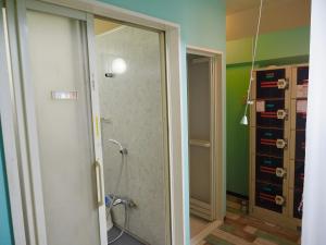 Koupelna v ubytování Capsule Hotel Block Room