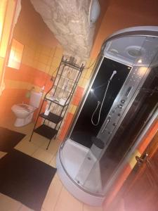 Vannituba majutusasutuses Bianka Hostel & Car Rent Budapest