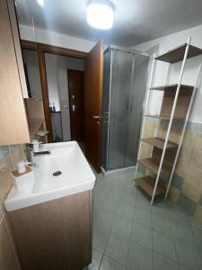 Phòng tắm tại Casa Azzurra