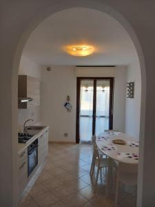 Nhà bếp/bếp nhỏ tại Casa Azzurra