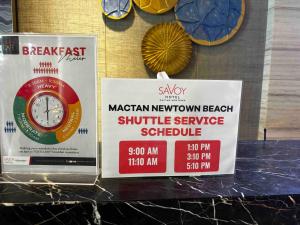 Majutusasutuses Cebu Cozy Ocean View 1BR,17th,pool,Wifi,Mactan olev sertifikaat, autasu, silt või muu dokument