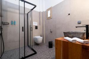 Koupelna v ubytování Soil Amorgos