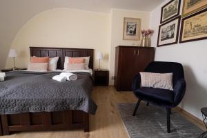 Posteľ alebo postele v izbe v ubytovaní Zámecký Hotel ANTON FLORIAN