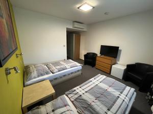 Postel nebo postele na pokoji v ubytování Hotel Algar