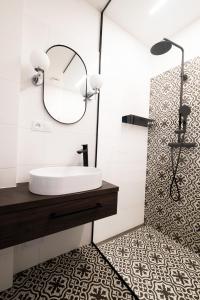 Kúpeľňa v ubytovaní Zámecký Hotel ANTON FLORIAN