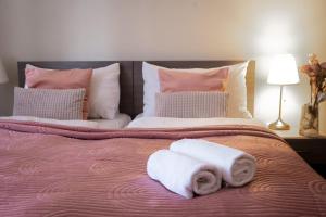 Posteľ alebo postele v izbe v ubytovaní Zámecký Hotel ANTON FLORIAN