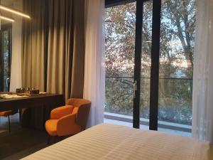 Ein Bett oder Betten in einem Zimmer der Unterkunft Avenue21