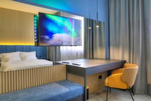 Ein Bett oder Betten in einem Zimmer der Unterkunft Avenue21