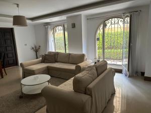 A seating area at Rentrific