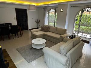 A seating area at Rentrific