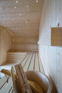 A seating area at Gîte DDS
