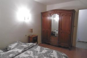 Postel nebo postele na pokoji v ubytování Gîte Le Lot + 2 fotografie