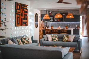 Setusvæði á MAPUWI Villa & Suite