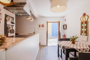 A cozinha ou cozinha compacta de Albergue do Infante