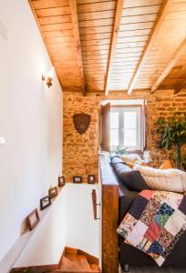 Cama ou camas em um quarto em Albergue do Infante